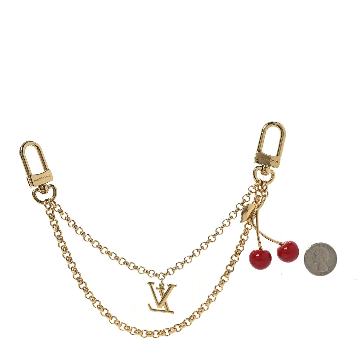 Louis Vuitton LV x TM Cerise Bag Chain 2 of 3