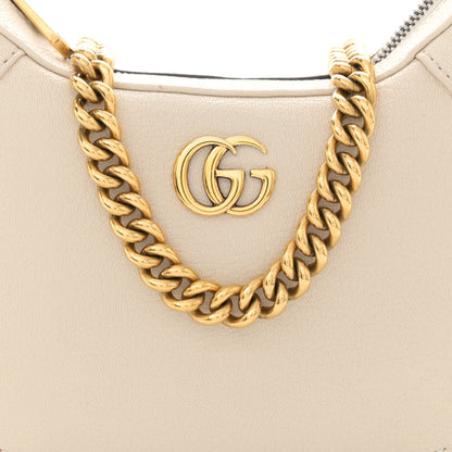 Gucci Goatskin Small Aphrodite Shoulder Bag Mystic White 8 of 11