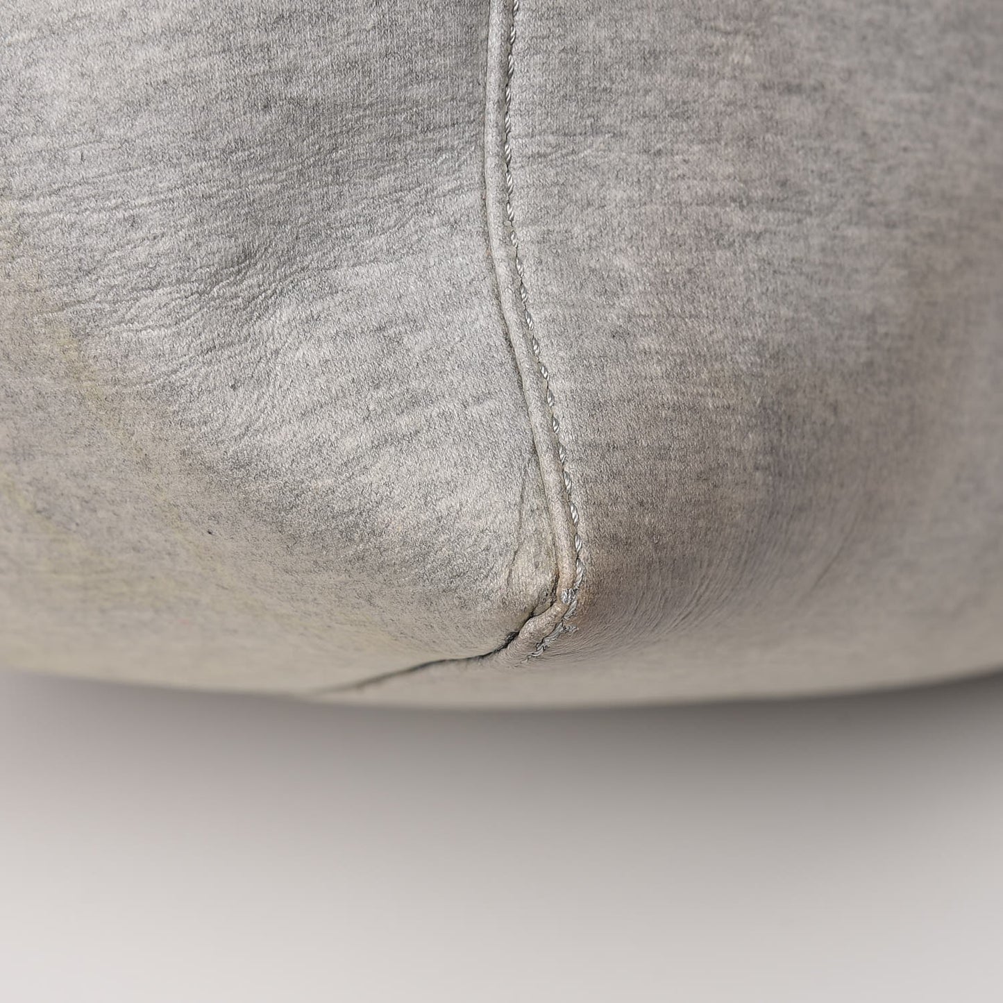Wool Medium Horizontal Cabas Phantom Pearl Grey