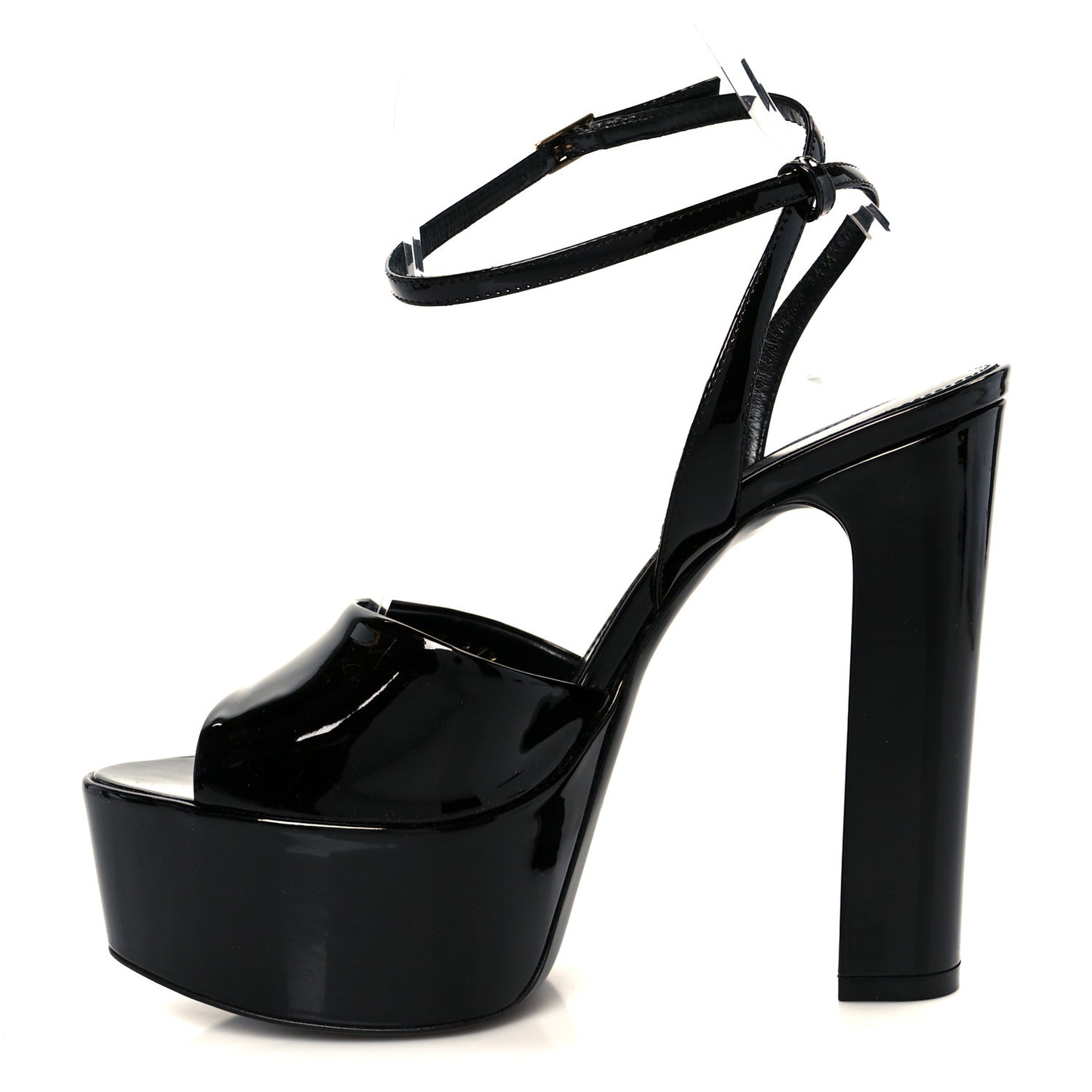 Vernice Grupy Sexy 95 Tanouk Platform Sandals 37.5 Black