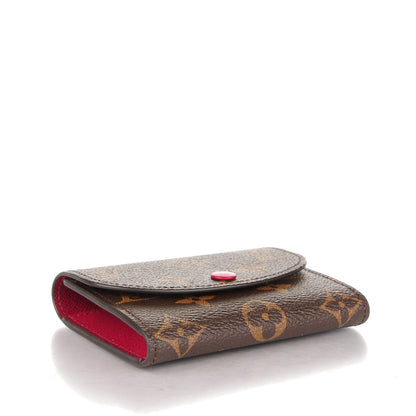 Louis Vuitton Monogram Rosalie Coin Purse Fuchsia 4 of 7
