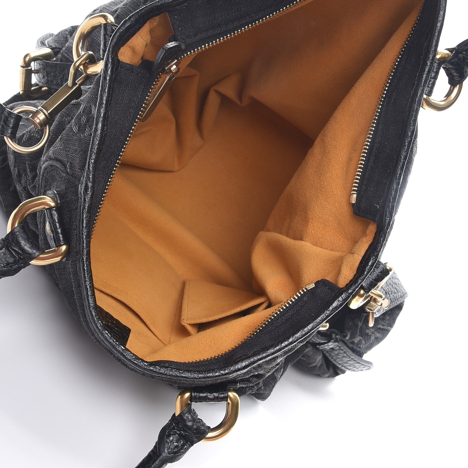 Louis Vuitton Denim Neo Cabby GM Black 6 of 8