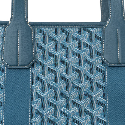 Goyard Goyardine Villette PM Tote Ocean Blue 8 of 12