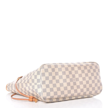 Louis Vuitton Damier Azur Neverfull MM 4 of 9