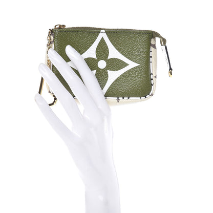 Louis Vuitton Monogram Giant Micro Pochette Accessories Kaki White 2 of 7