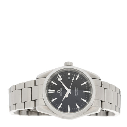 Omega Stainless Steel 36mm Seamaster Aqua Terra Quartz Watch Black 2518.50 2 of 4