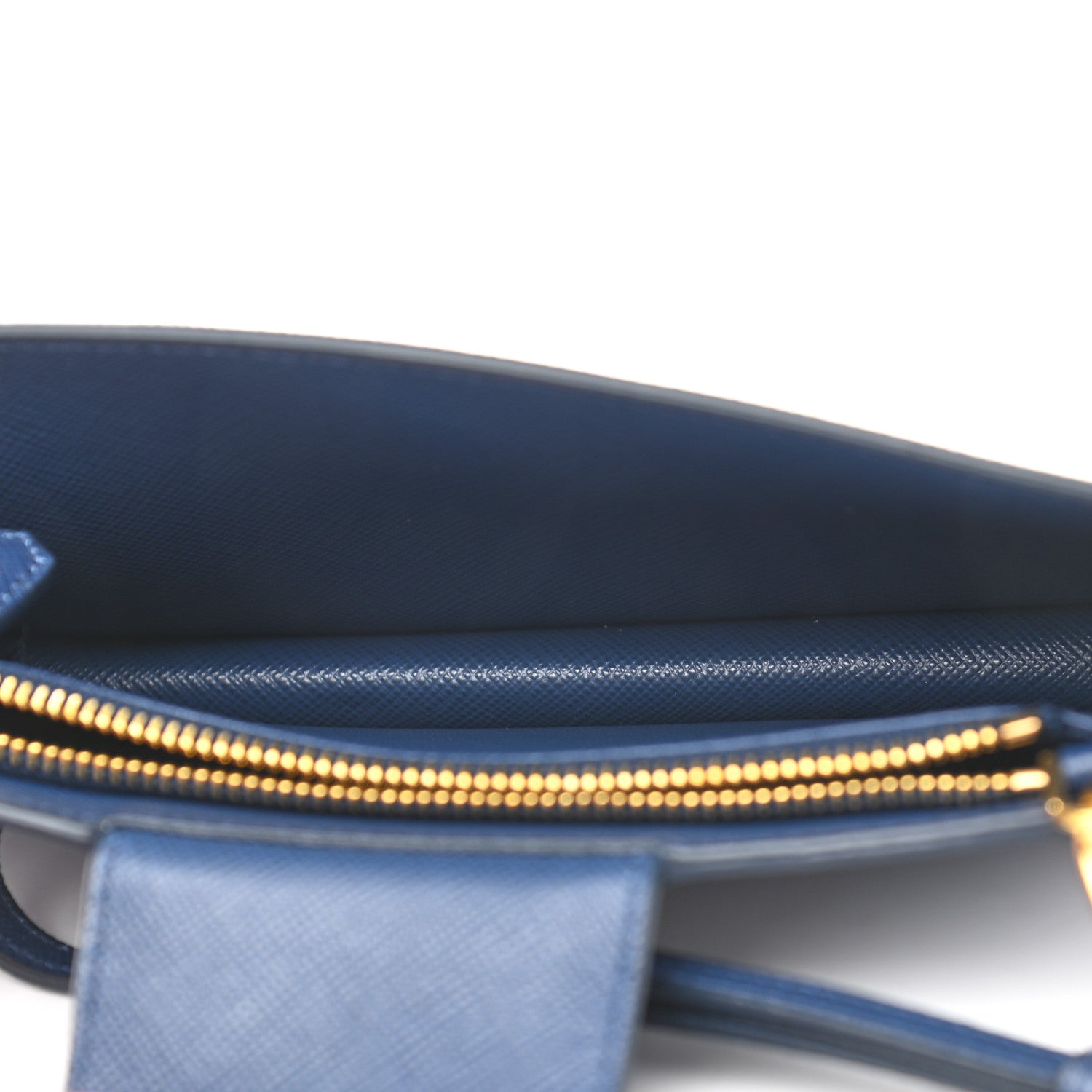 Prada Saffiano Metal Wristlet iPhone Case Bluette 5 of 7
