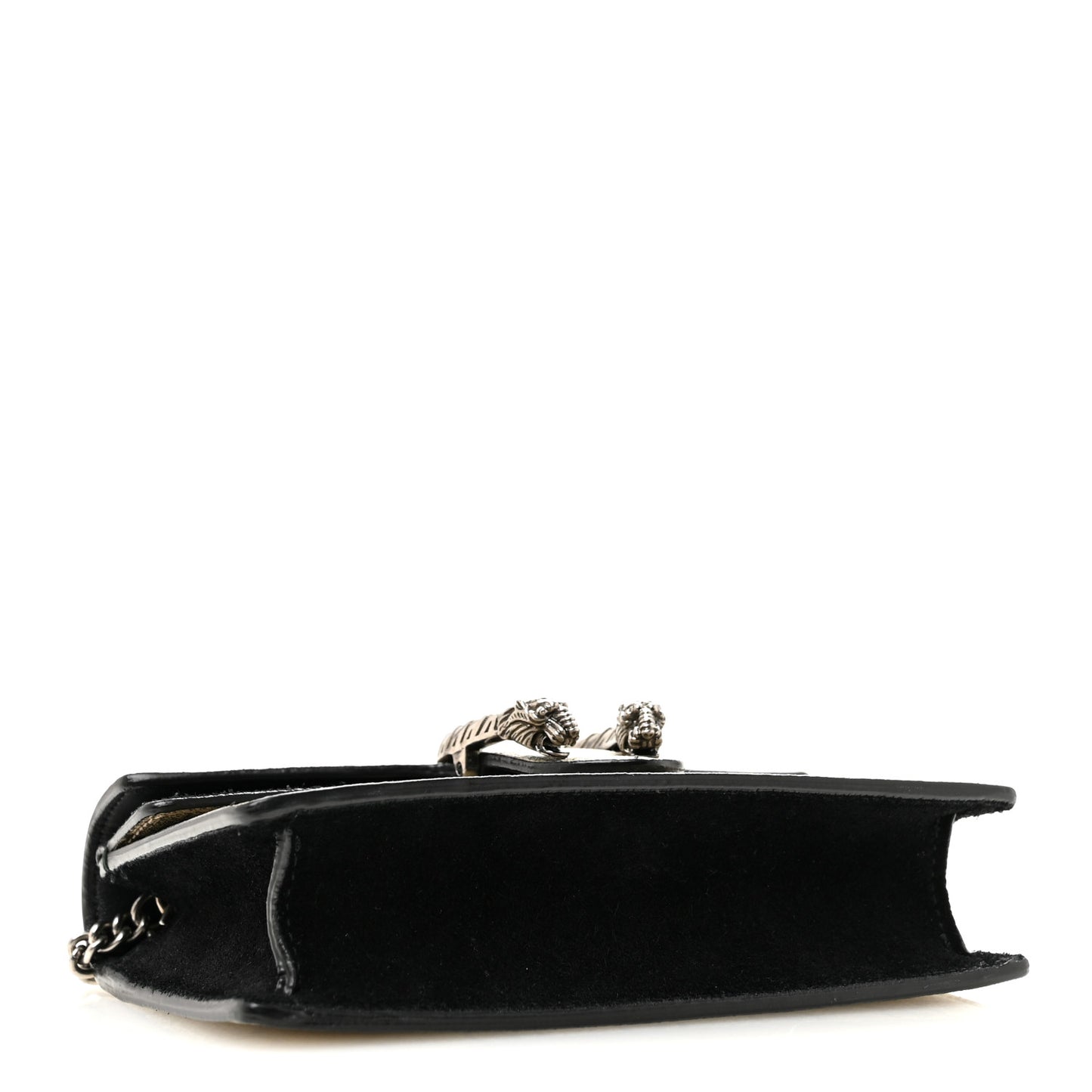 GG Supreme Monogram Super Mini Dionysus Shoulder Bag Black
