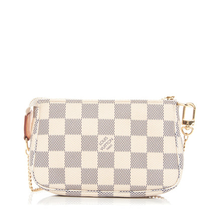 Louis Vuitton Damier Azur Mini Pochette Accessories 1 of 7