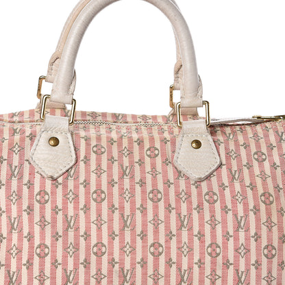 Louis Vuitton Mini Lin Croisette Speedy 30 Rouge 17 of 19