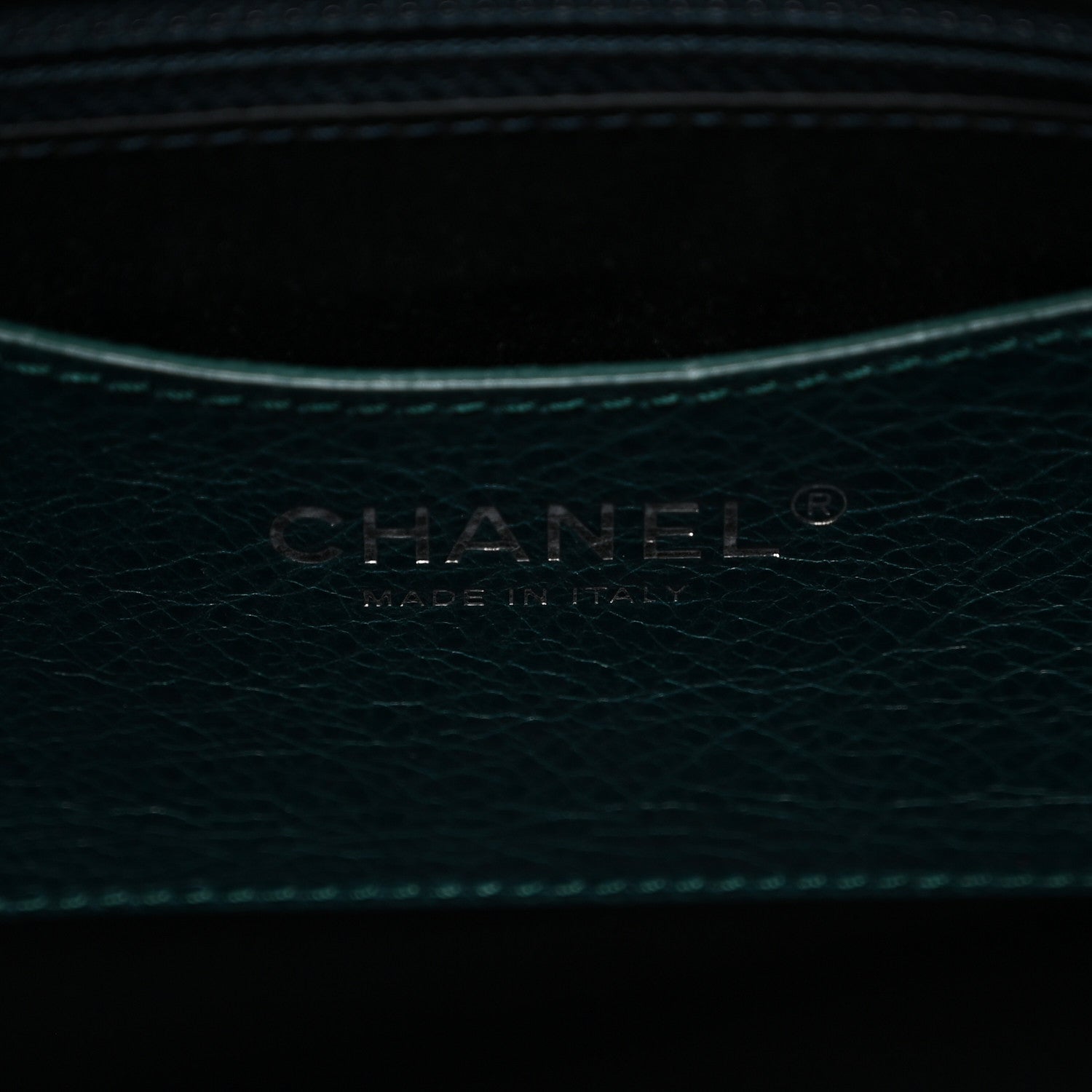 Chanel Glazed Calfskin On The Road Hobo Turquoise 6 of 10