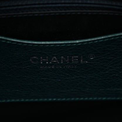 Chanel Glazed Calfskin On The Road Hobo Turquoise 6 of 10