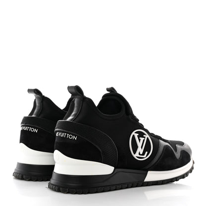 Louis Vuitton Calfskin Monogram Run Away Sneakers 39 Black 4 of 12