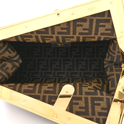 Fendi Shiny Nappa Large Fendi First Brown 5 of 10