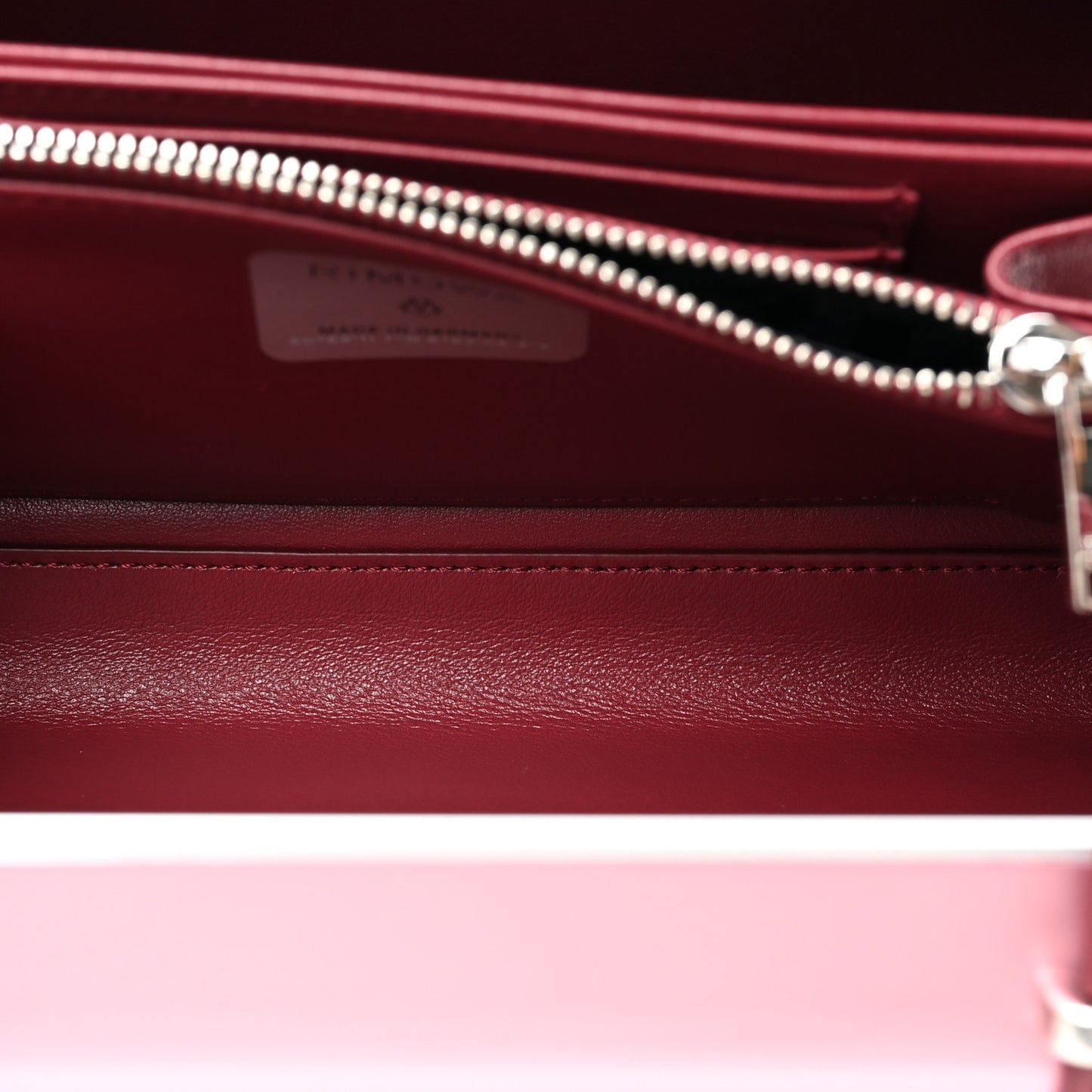 CHRISTIAN DIOR X RIMOWA Aluminum Personal Clutch On Strap Rose