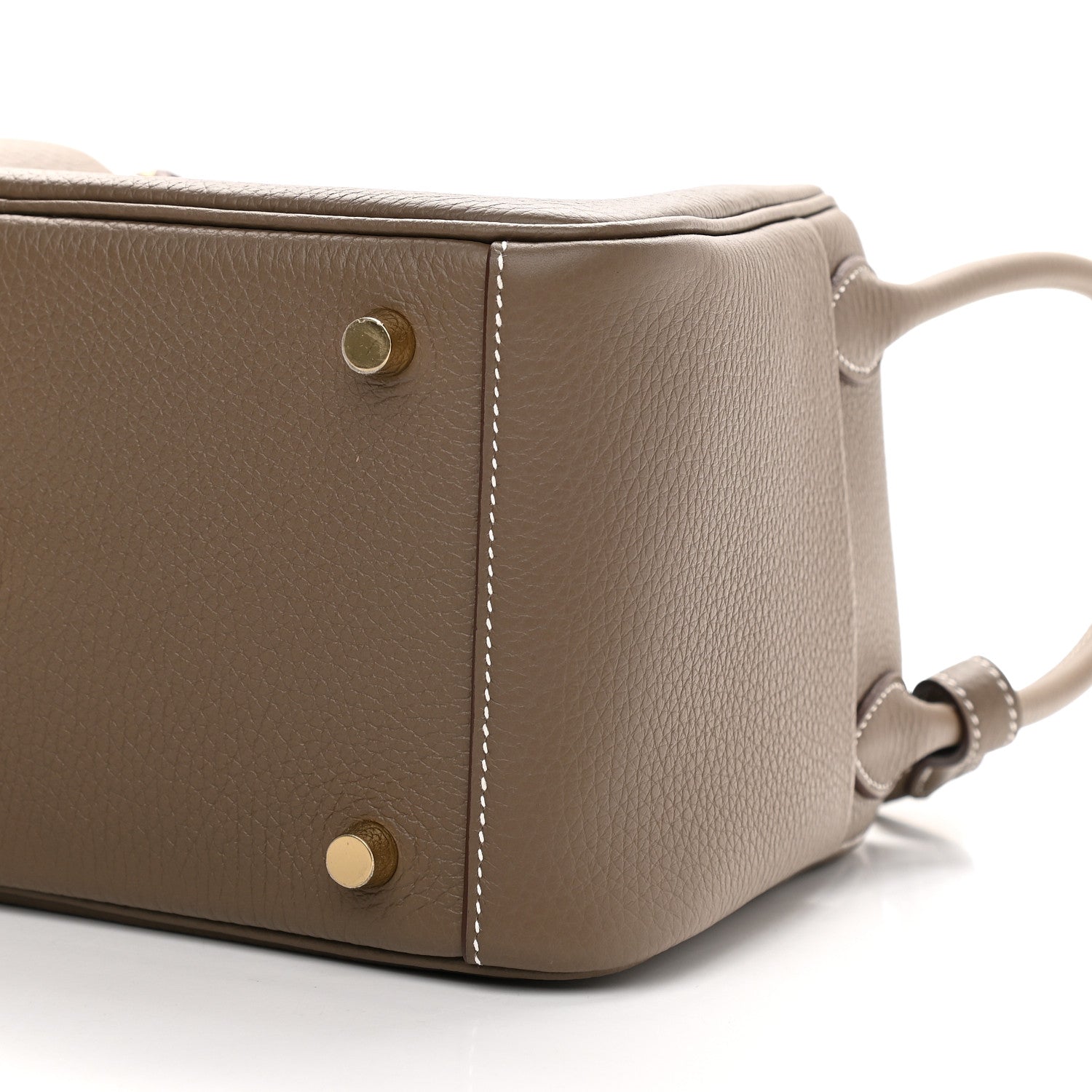 Hermes Taurillon Clemence Lindy 26 Etoupe 9 of 9