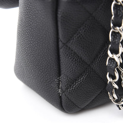 Chanel Caviar Quilted Jumbo Easy Flap Black 10 of 12