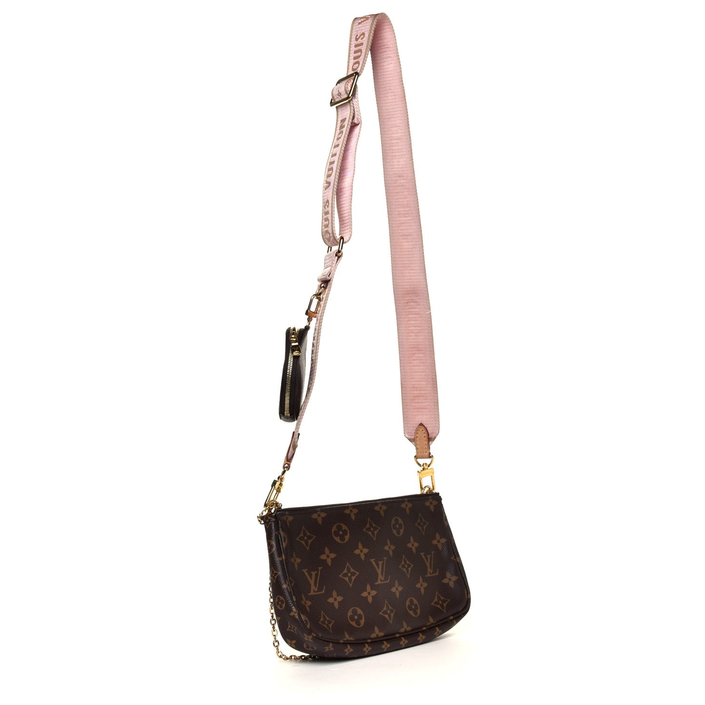Monogram Multi Pochette Accessories Rose Clair