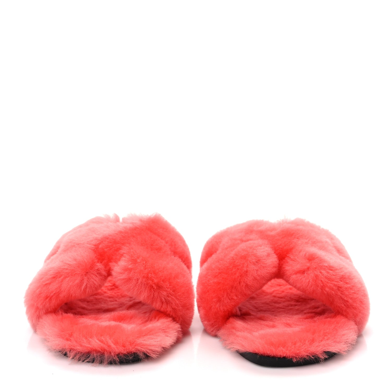Hermes Woolskin Oran Sandals 38 Rose Du Desert 2 of 8