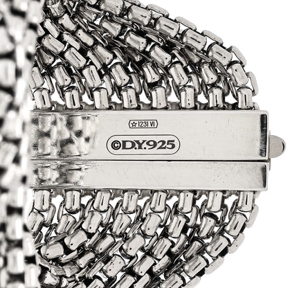 David Yurman Sterling Silver 8 Row Box Chain Bracelet 3 of 3