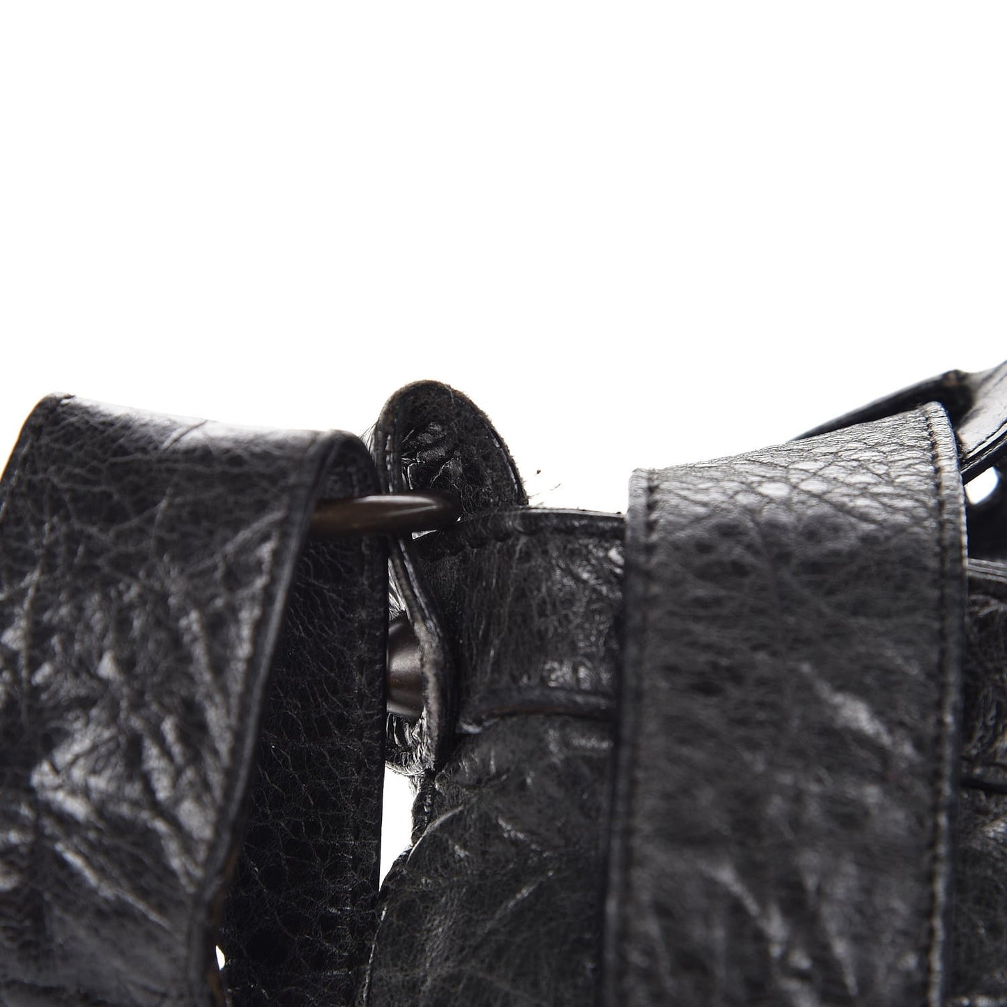 Chevre Classic Hardware Flat Messenger Black