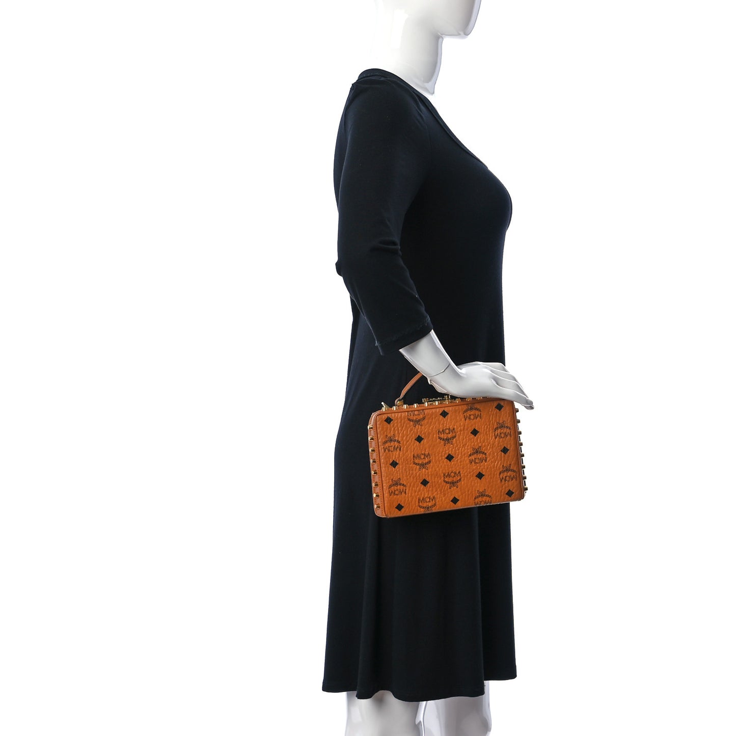 Visetos Small Berlin Crossbody Cognac