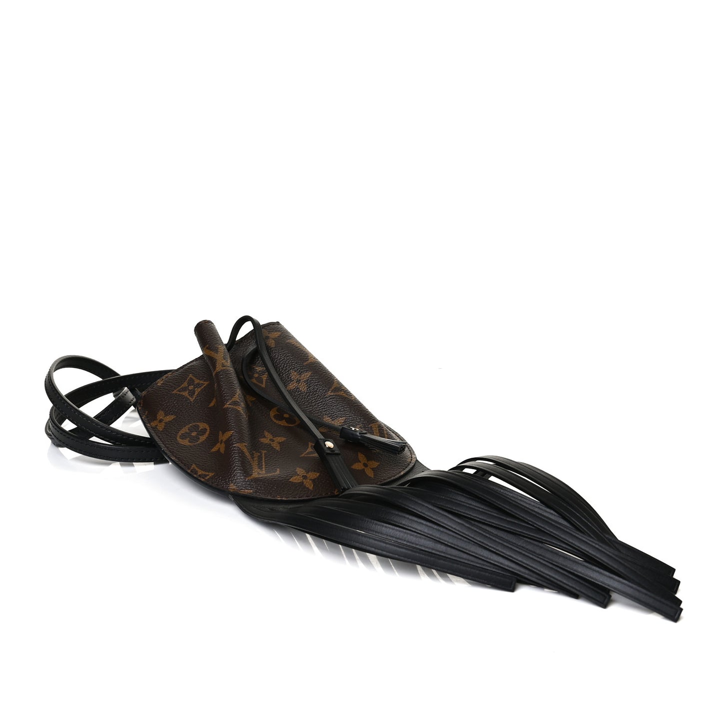 Monogram Fringed Mini Noe