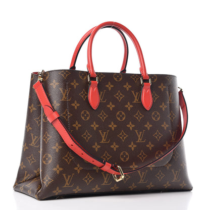 Louis Vuitton Monogram Flower Tote Coquelicot 4 of 14
