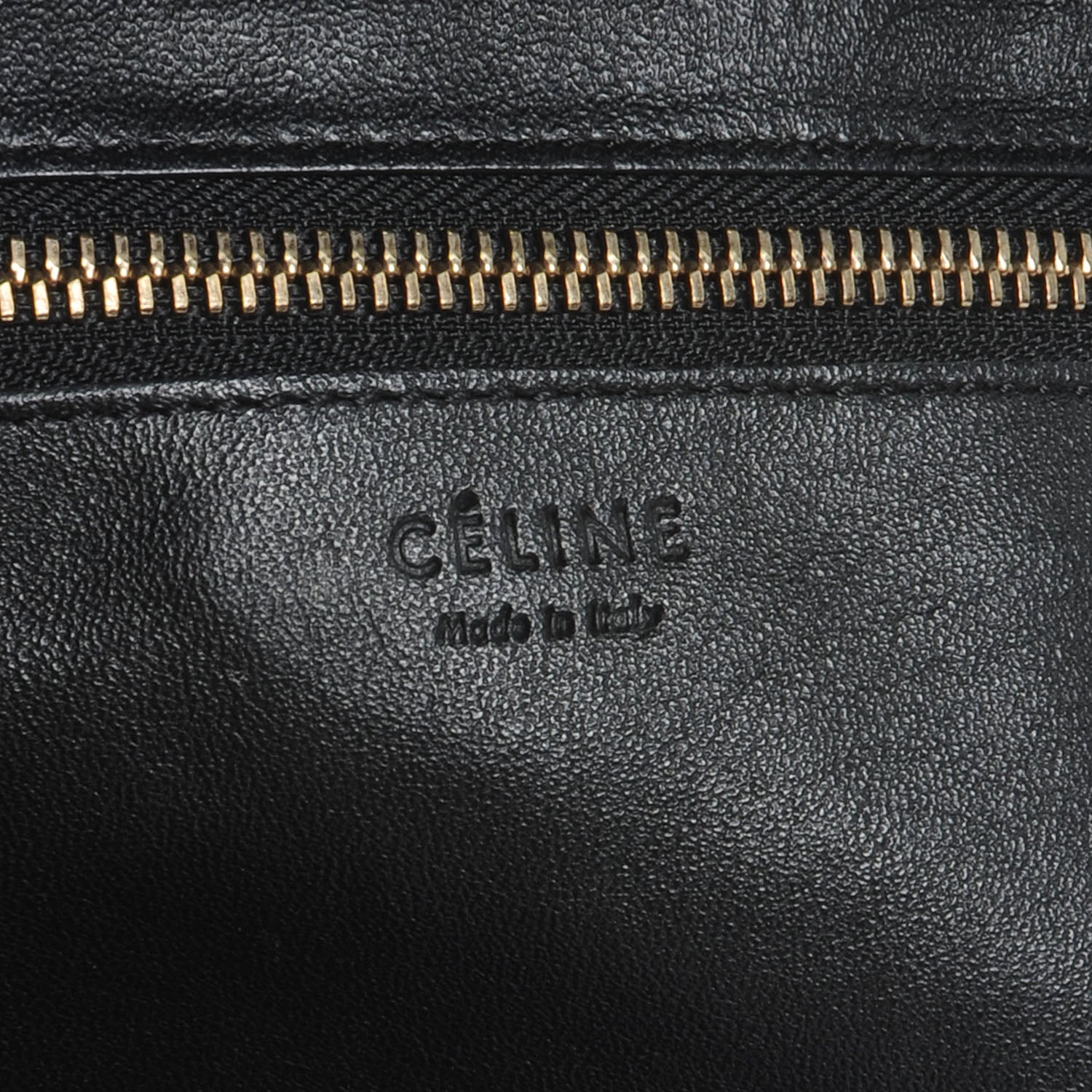 Celine Smooth Calfskin Mini Luggage Black 6 of 7