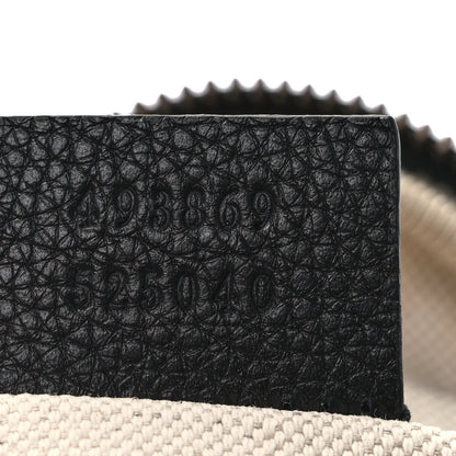 Gucci Grained Calfskin Logo Belt Bag Black 7 of 9