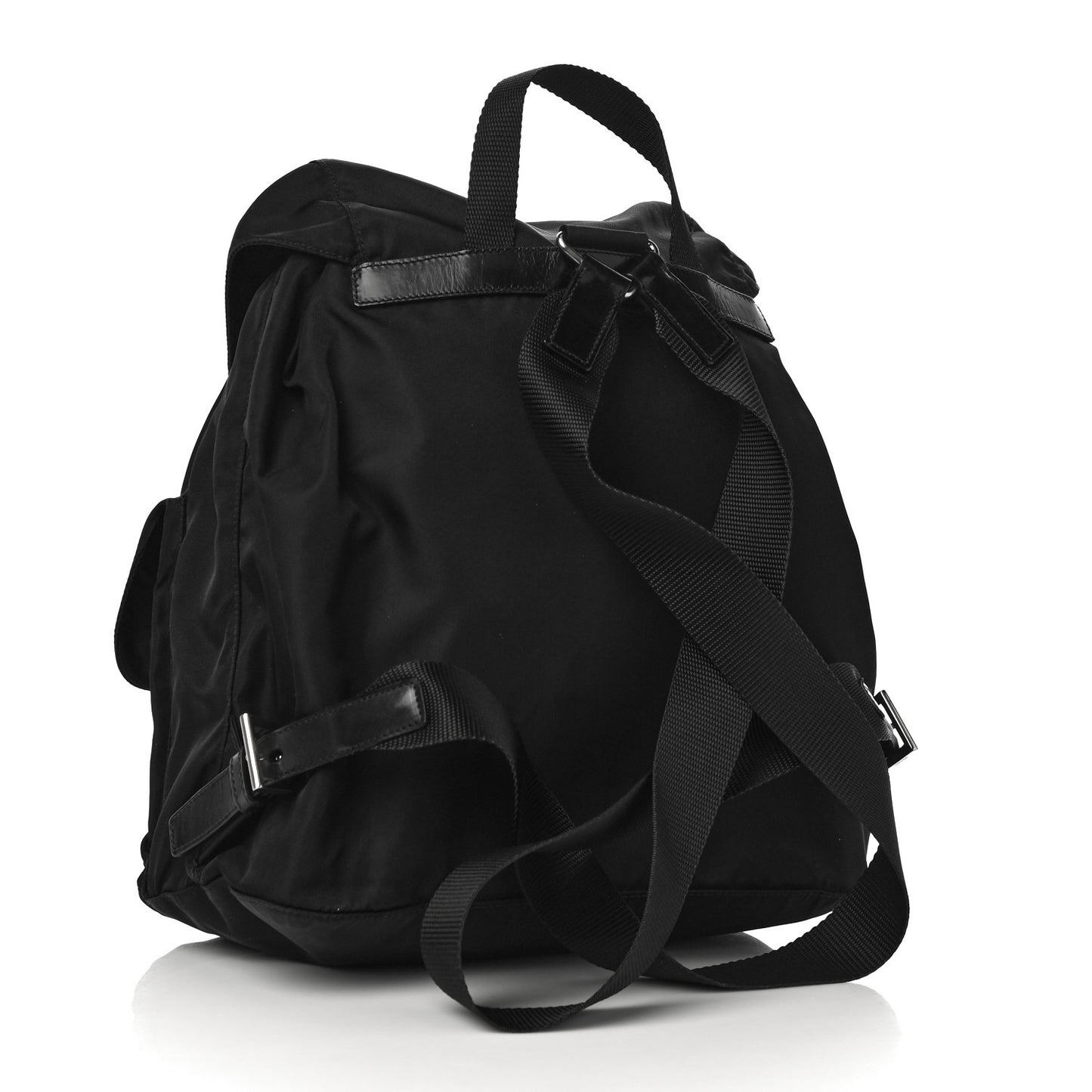 Tessuto Nylon Vela Small Backpack Black