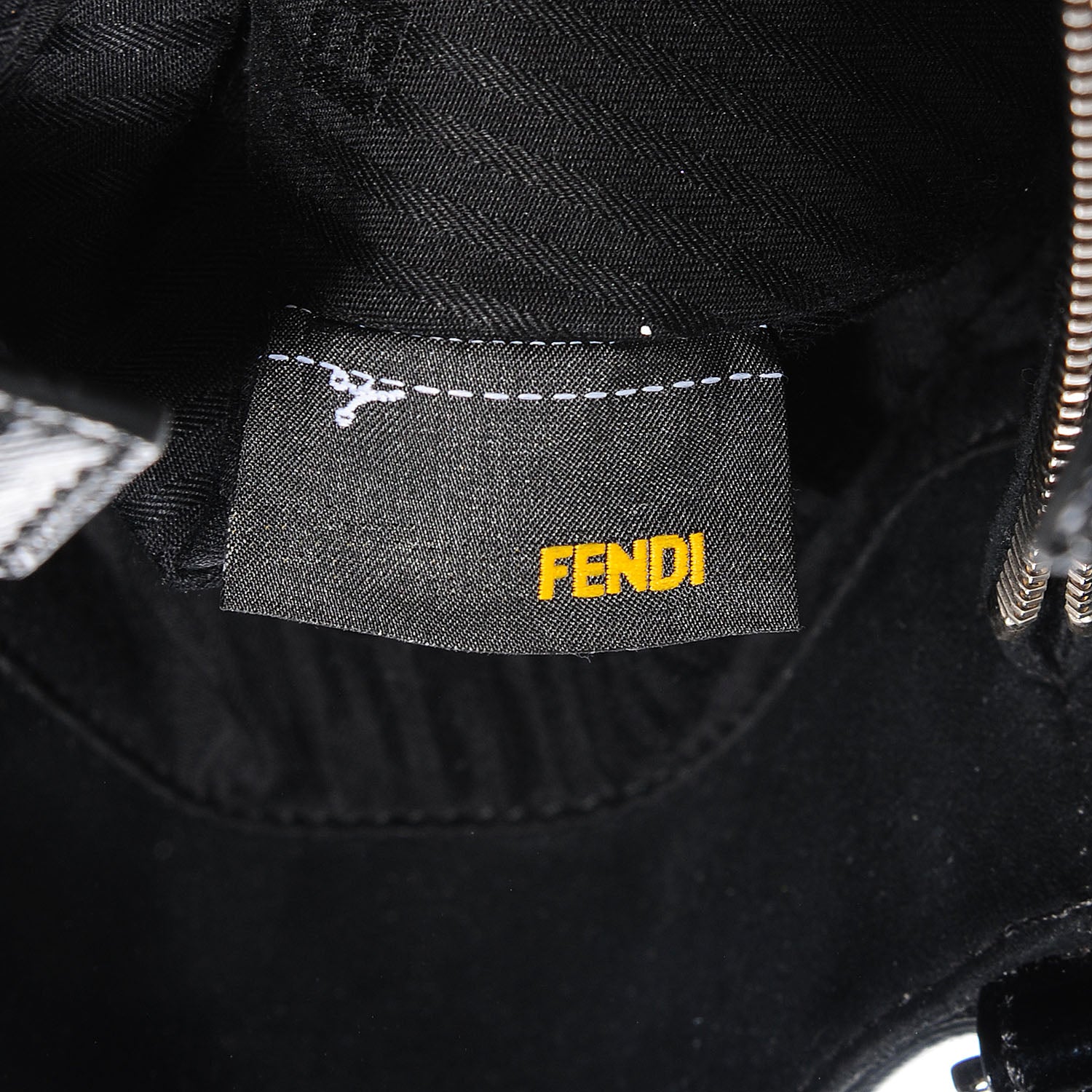 Fendi Patent Vitello Elite Regular 2Jours Tote Black 7 of 11