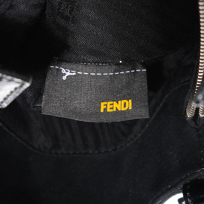 Fendi Patent Vitello Elite Regular 2Jours Tote Black 7 of 11
