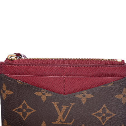 Louis Vuitton Monogram Zipped Card Holder Fuchsia 7 of 8
