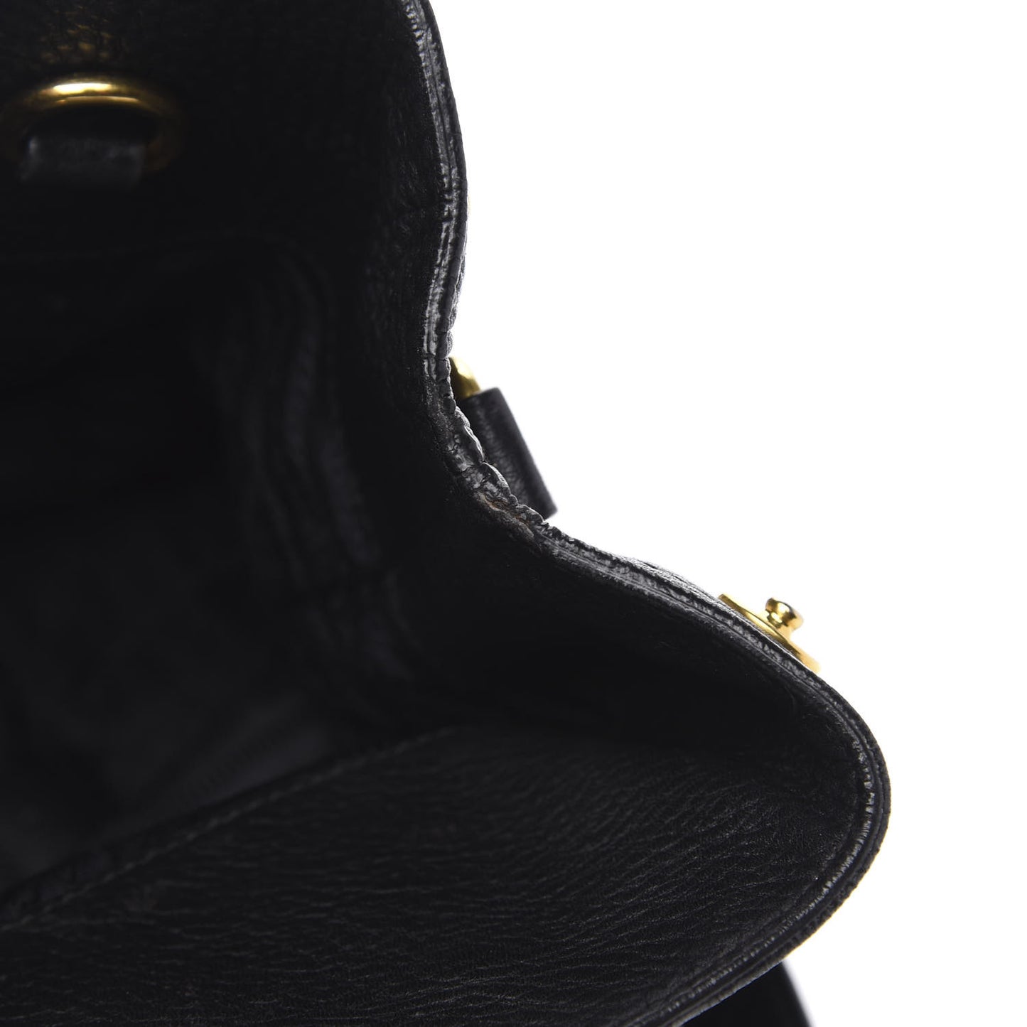 Vitello Daino Tote Black