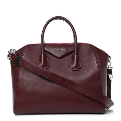 Givenchy Sugar Goatskin Medium Antigona Oxblood 1 of 11