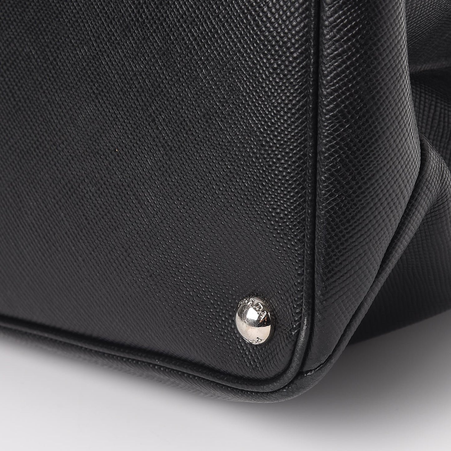Saffiano Cuir Twin Tote Nero Black