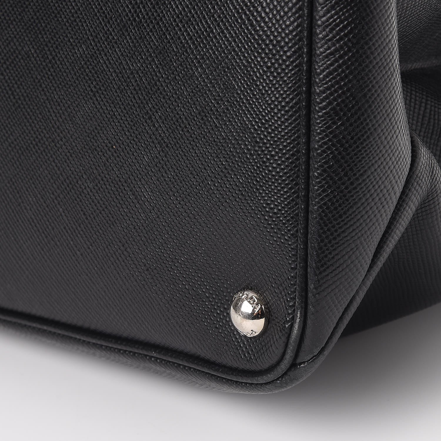 Prada Saffiano Cuir Twin Tote Nero Black 17 of 17
