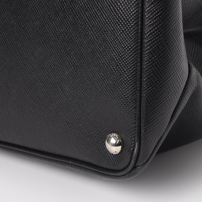 Prada Saffiano Cuir Twin Tote Nero Black 17 of 17