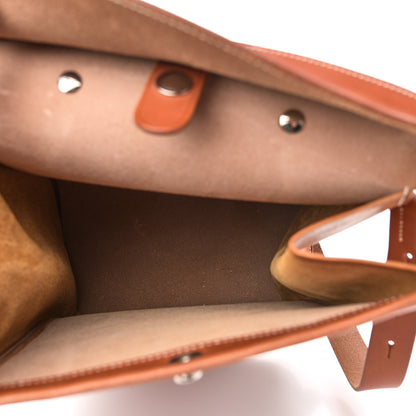 Hermes Barenia Peau Porc Sacoche Pour Selle Backpack Fauve 5 of 10