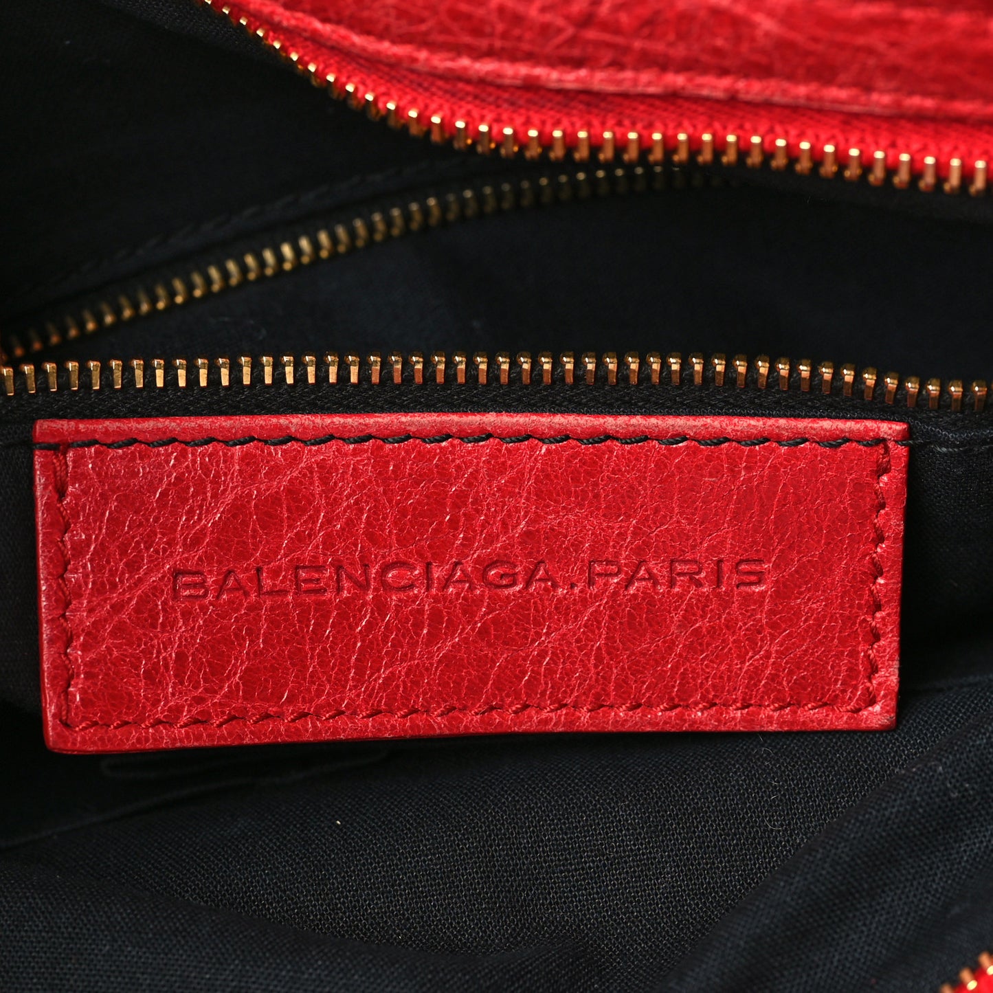 Agneau Giant 12 Gold Hardware Velo Rouge Cardinal