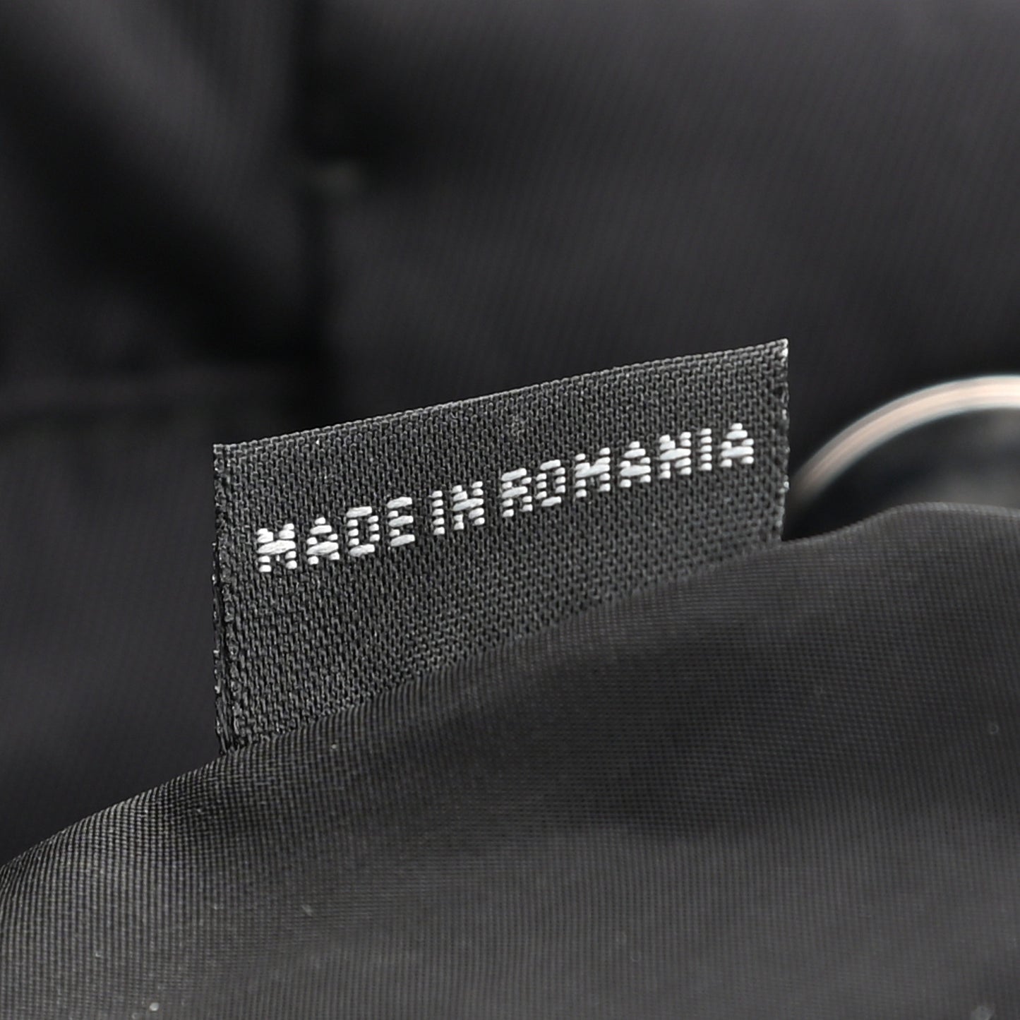 Tessuto Nylon Bomber Tote Black