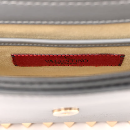 Valentino Garavani Vitello Rockstud Flap Crossbody Bag Stone 6 of 11