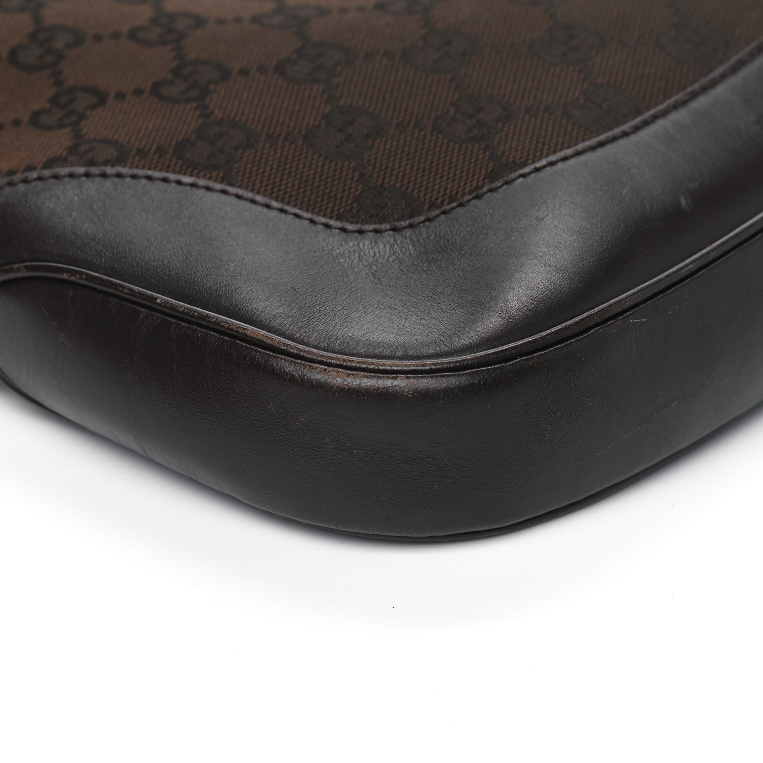 Gucci Monogram Web Small Jackie O Hobo Dark Brown 10 of 18