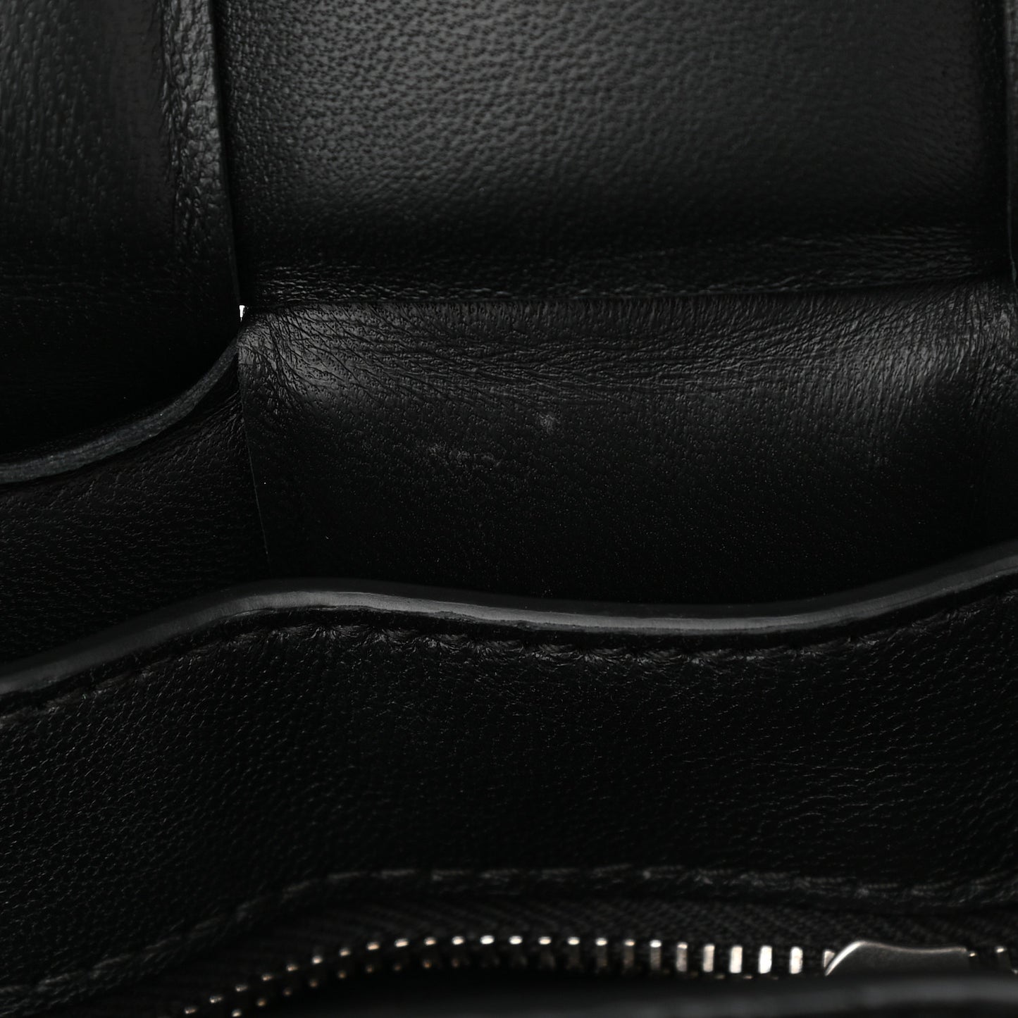 Nappa Maxi Intreccio Padded Cassette Crossbody Bag Black