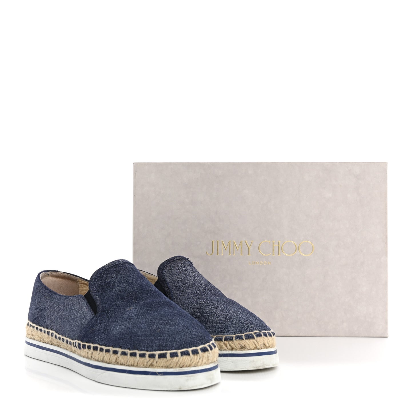 Denim Dawn Espadrilles 36 Light Indigo