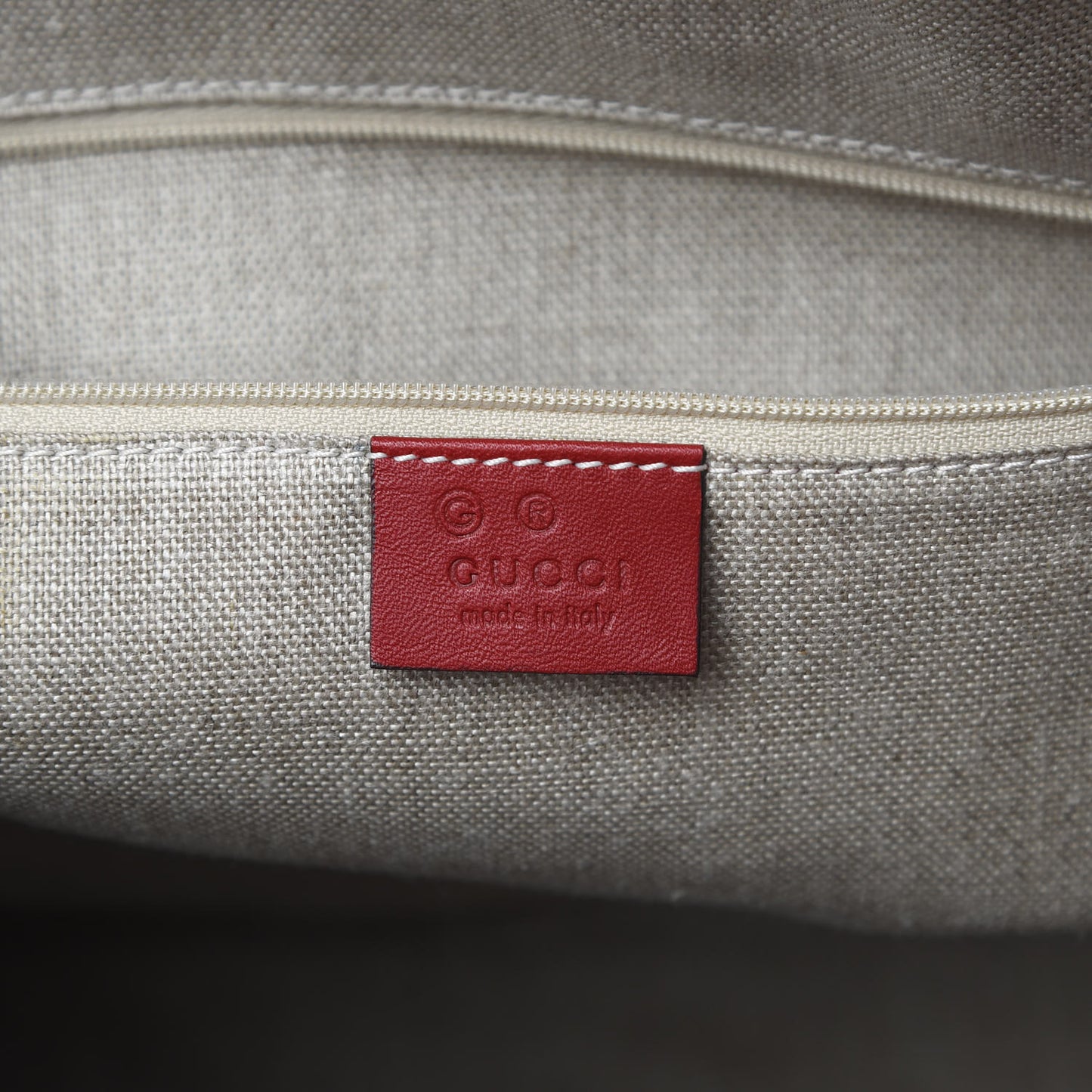 Soft Microguccissima Large Dome Satchel Red