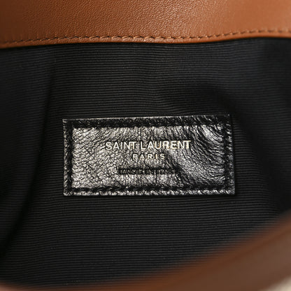 Saint Laurent Canvas Uptown Pouch Natural Beige Brick Natural Beige Brick 6 of 8