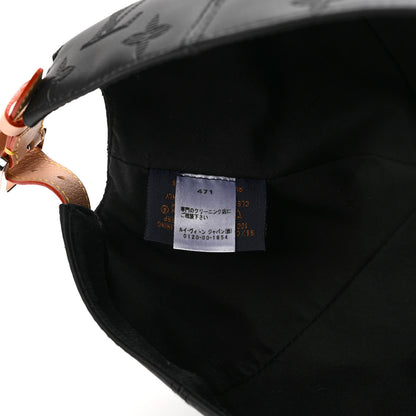 Louis Vuitton Calfskin Monogram Shadow Baseball Cap 62 Black 9 of 9