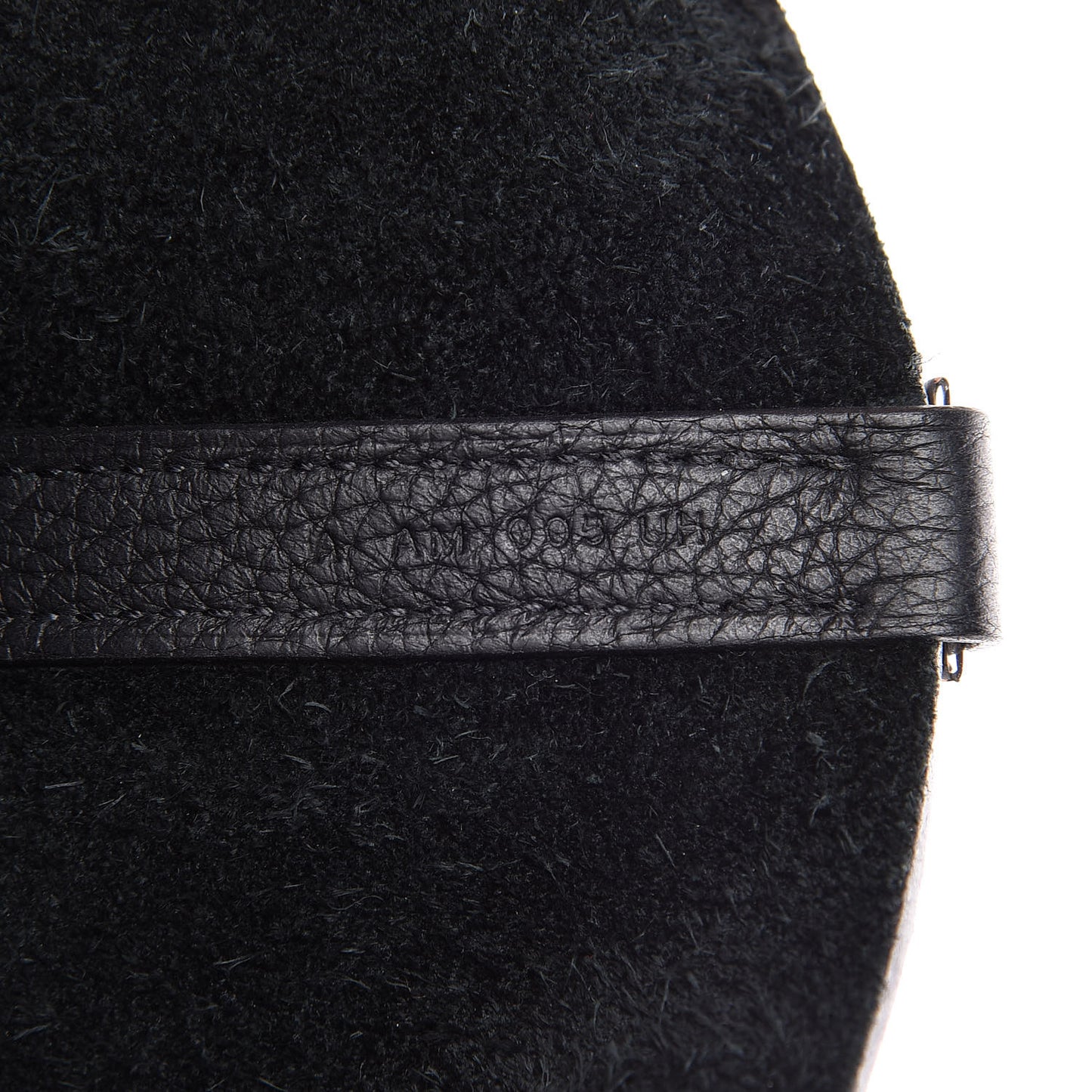 Taurillon Clemence Picotin Lock 22 MM Black Gold